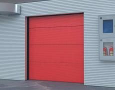 Противопожарные секционные ворота серии ProFire фотография