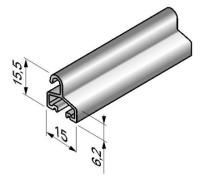 ALUTECH ES/77: Профиль концевой ES/77 (цв. 210) фотография