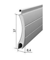 ALUTECH AR/377N: Профиль роллетный роликовой прокатки AR/377N (цв. 104) фотография