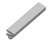 ALUTECH:  401560200 - Вставка уплотнительная калиточная  RSW-14 фотография